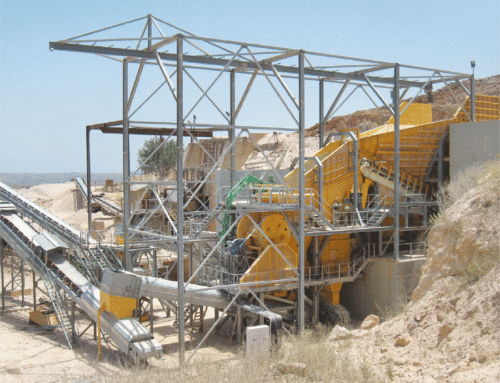 Primary crushing plant for lime stone in Algeria