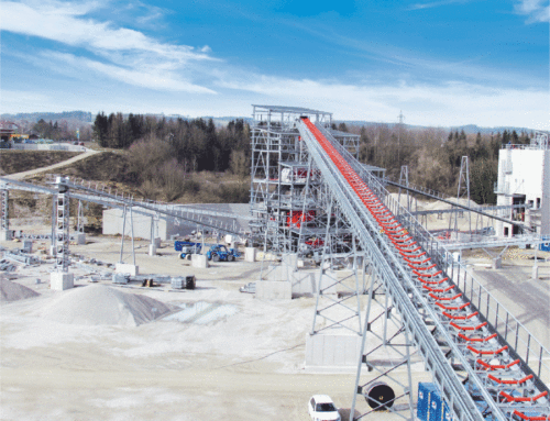 Screening-, crushing and washing plant for gravel separation in Austria