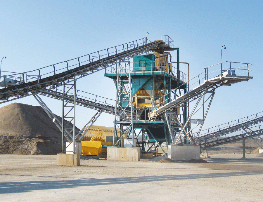 Screening and washing plant in Latvia